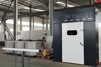 500kg / H Dip Spin  Metallized เครื่องชุบสังกะสีชนิดเอียง
