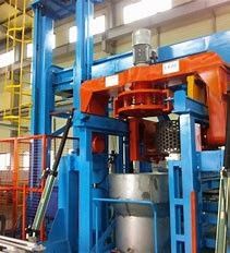 350rpm 3300kg / H เครื่องเคลือบสังกะสีแบบจุ่มเกล็ดความสม่ำเสมอสูง