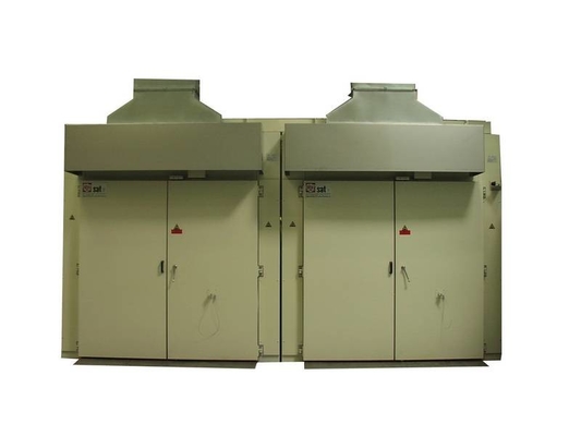 Electroplate Curing Furnace การเผาไหม้แบบคู่ควบคุมอัตโนมัติ